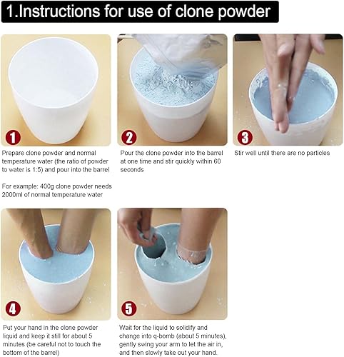 Miniatura 7 de fundición a Mano, moldeado yeso Manos, Kit de fundición de mano de recuerdo, moldes para parejas, kits de bricolaje para adultos y niños