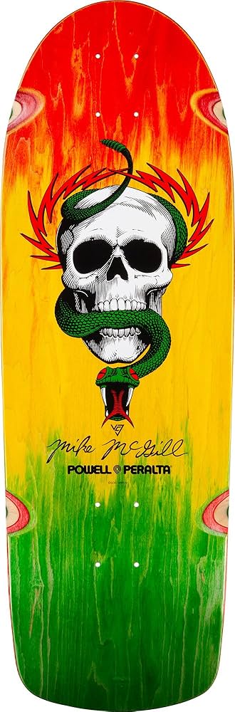 POWELL PERALTA Mike McGill スケートボード Amazon.com : Powell Peralta Mike McGill Skull & Snake Skateboard