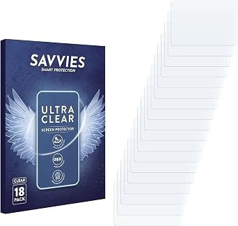 savvies Screen Protector for ZTE MF920U Hotspot Protection Film Clear 18-Pack