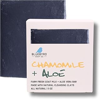 Bluebyrd Jabón Manzanilla y Aloe Vera Barras ...