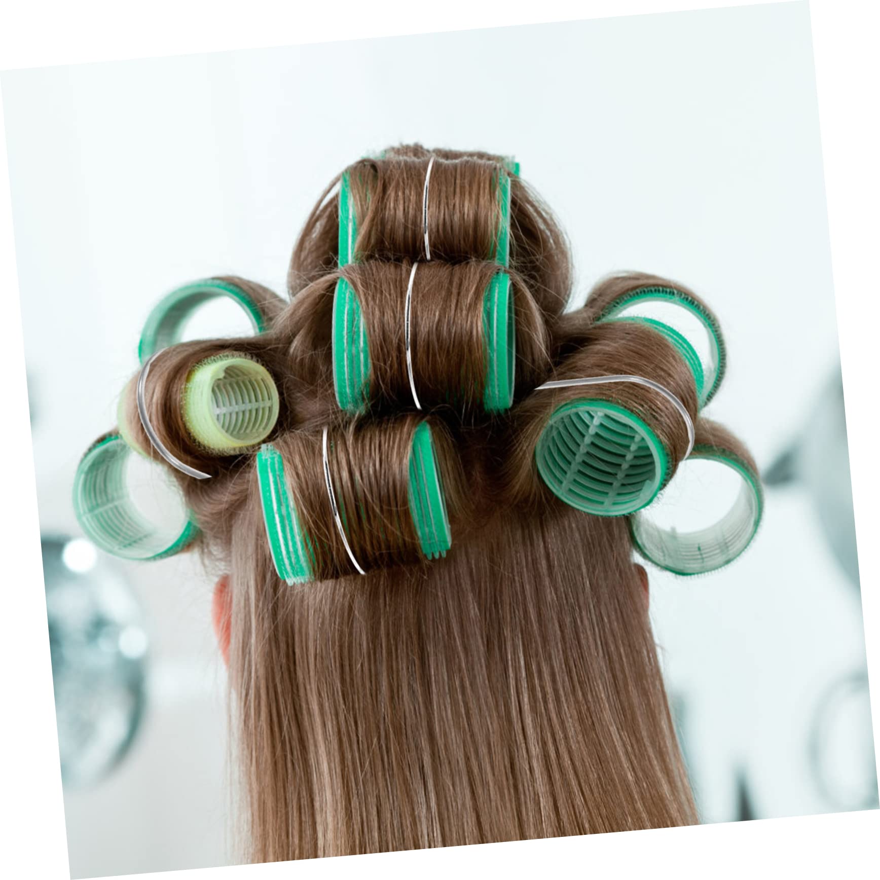 80stücke Hot Curler Clips Ersatzclips Für Elektrische Lockenwickler Förmige Halterung Hitzebeständig Für Zuhause Und Friseursalons