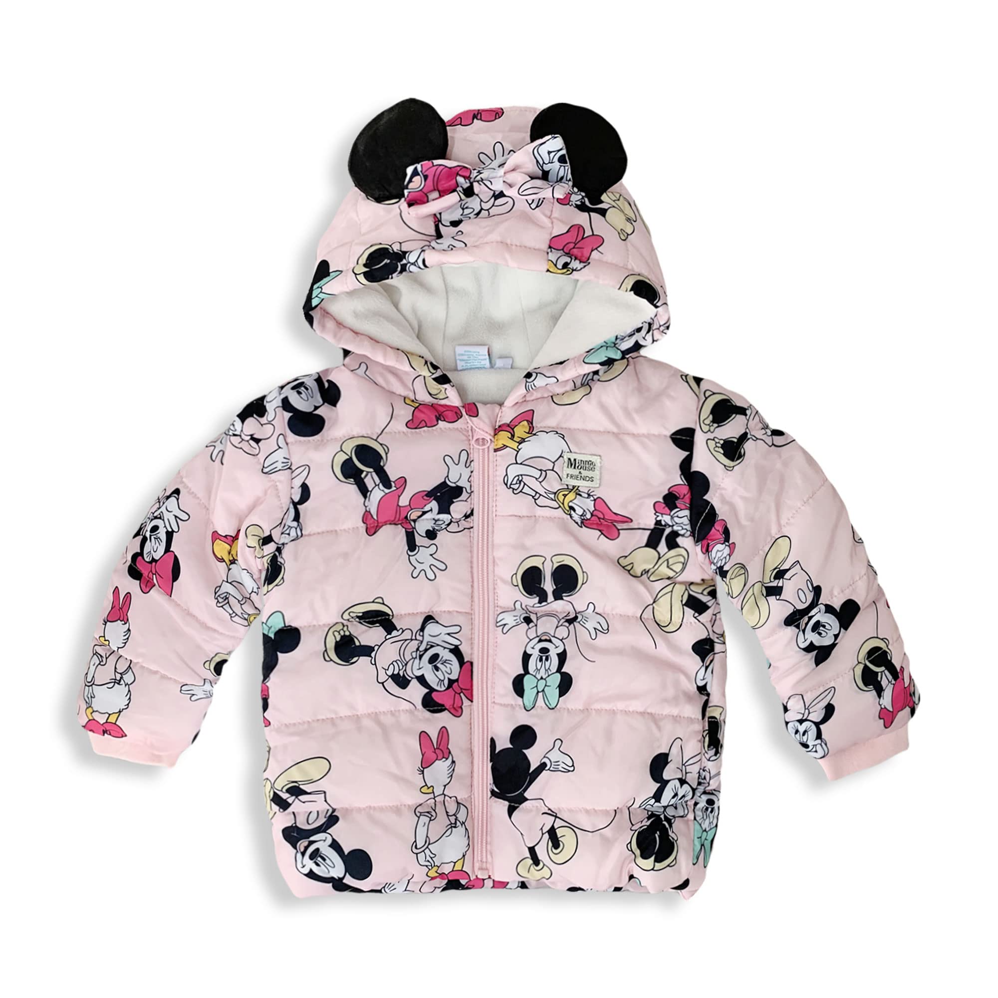 SUN CITY Giubbotto neonato invernale Disney Minnie Mouse Bimba con cappuccio 5892