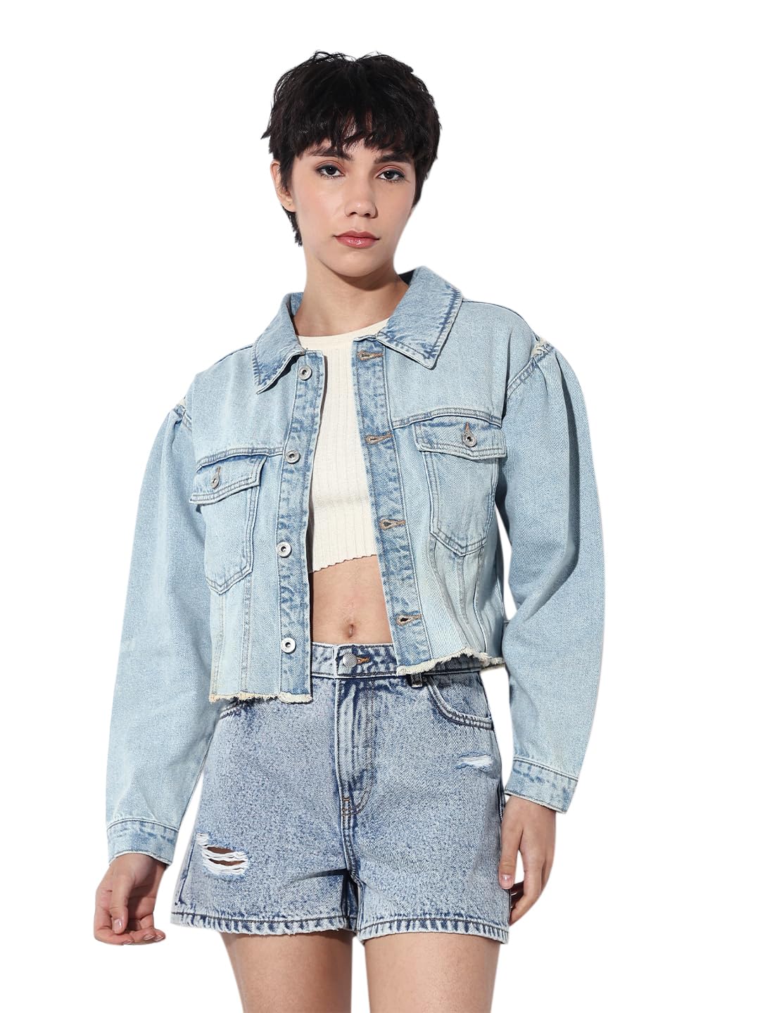 Womens Denim Jacket-image-43