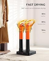 Vista 2 de xasla Boot Dryer Shoe Dryer, Glove Dryer & Boot Warmer with Heat Blower, Quick Drying for Work Boots, Ski Boots