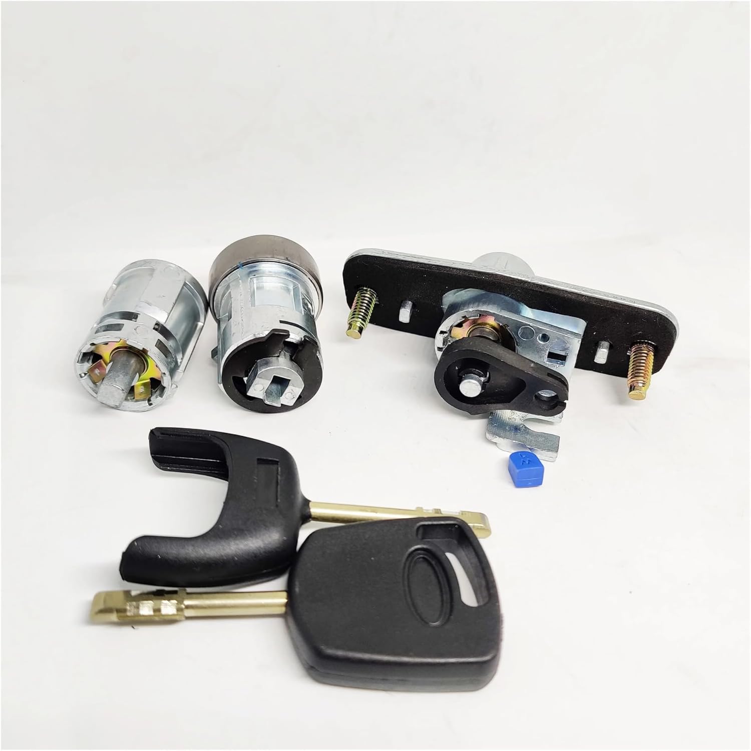 Ignition Switch Complete Lock Set Ignition Switch Door Lock Trunk Lock for 2001-2007 Oe Lk1S71F22050Aa