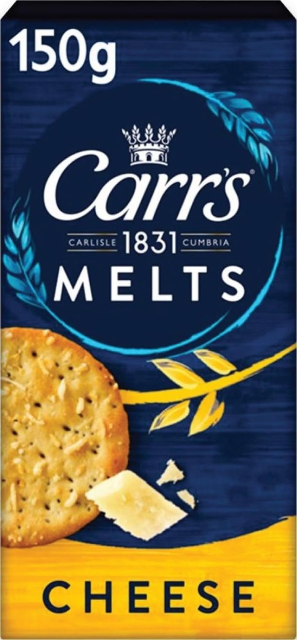 Carrs Light Cheese Melts 150G