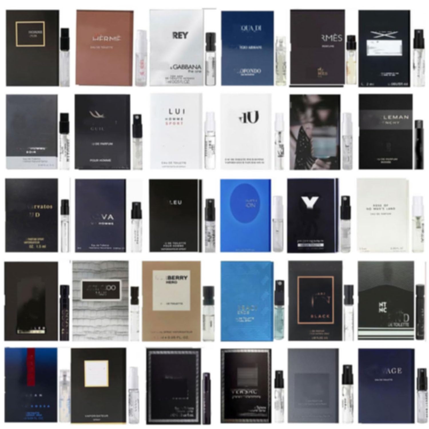 Men's Perfume Sampler High End Perfume Designer Perfume Sampler Set Mini Gift Random18 Pieces
