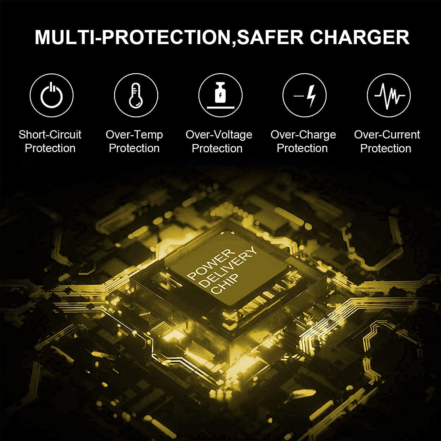 New Slim 65W USB C Laptop Charger for Dell Latitude XPS Chromebook Charger Fast Charging Type C Travel Laptop Power Adapter