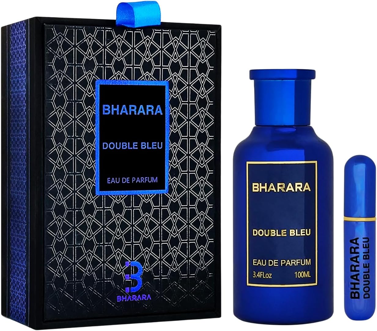 Double Bleu Pour Homme Eau De Parfum For Men 3.4 oz /100 ML