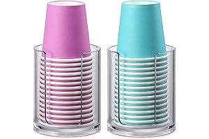 AOZITA Bathroom Cup Dispenser - The Ultimate Solution for Your Bathroom Vanity