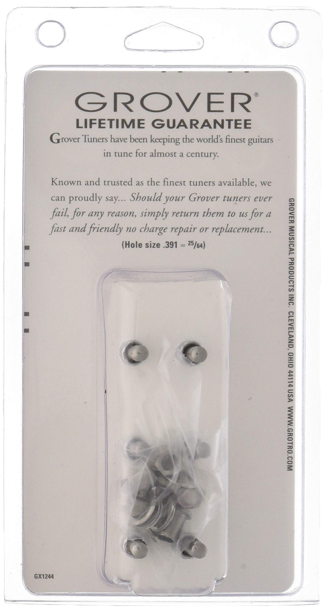 Chrome 3x3 die-cast tuning keys LP Style