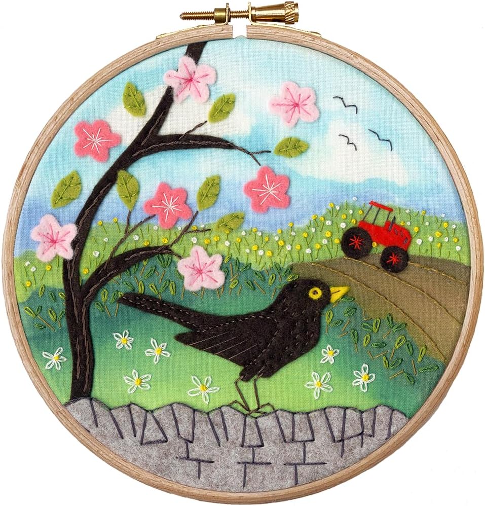 Bothy Threads - Morning Chorus Felt Embroidery Kit