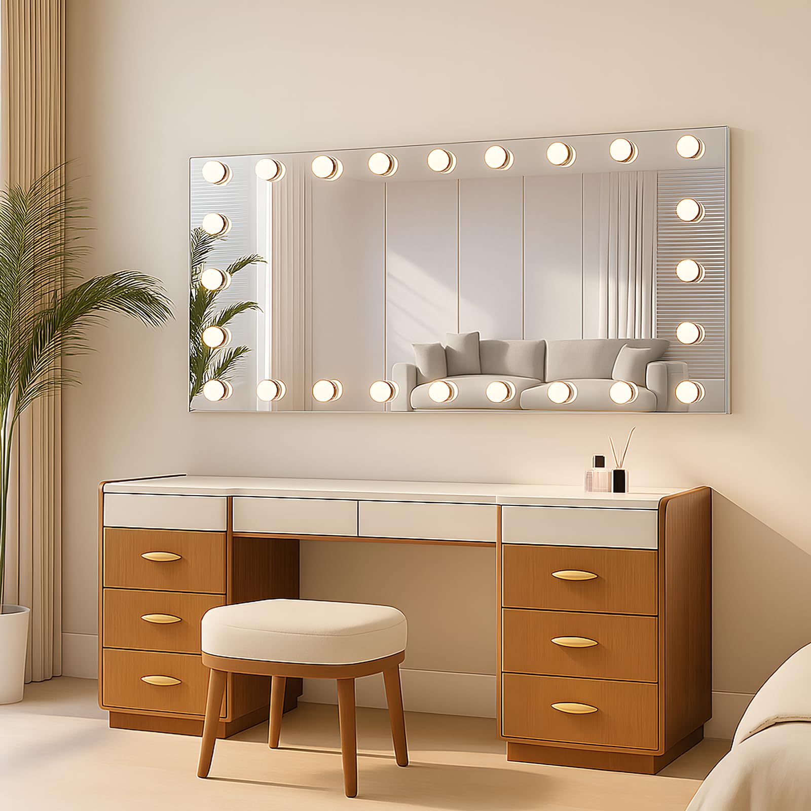 WTTY 60x30 Hollywood Mirror