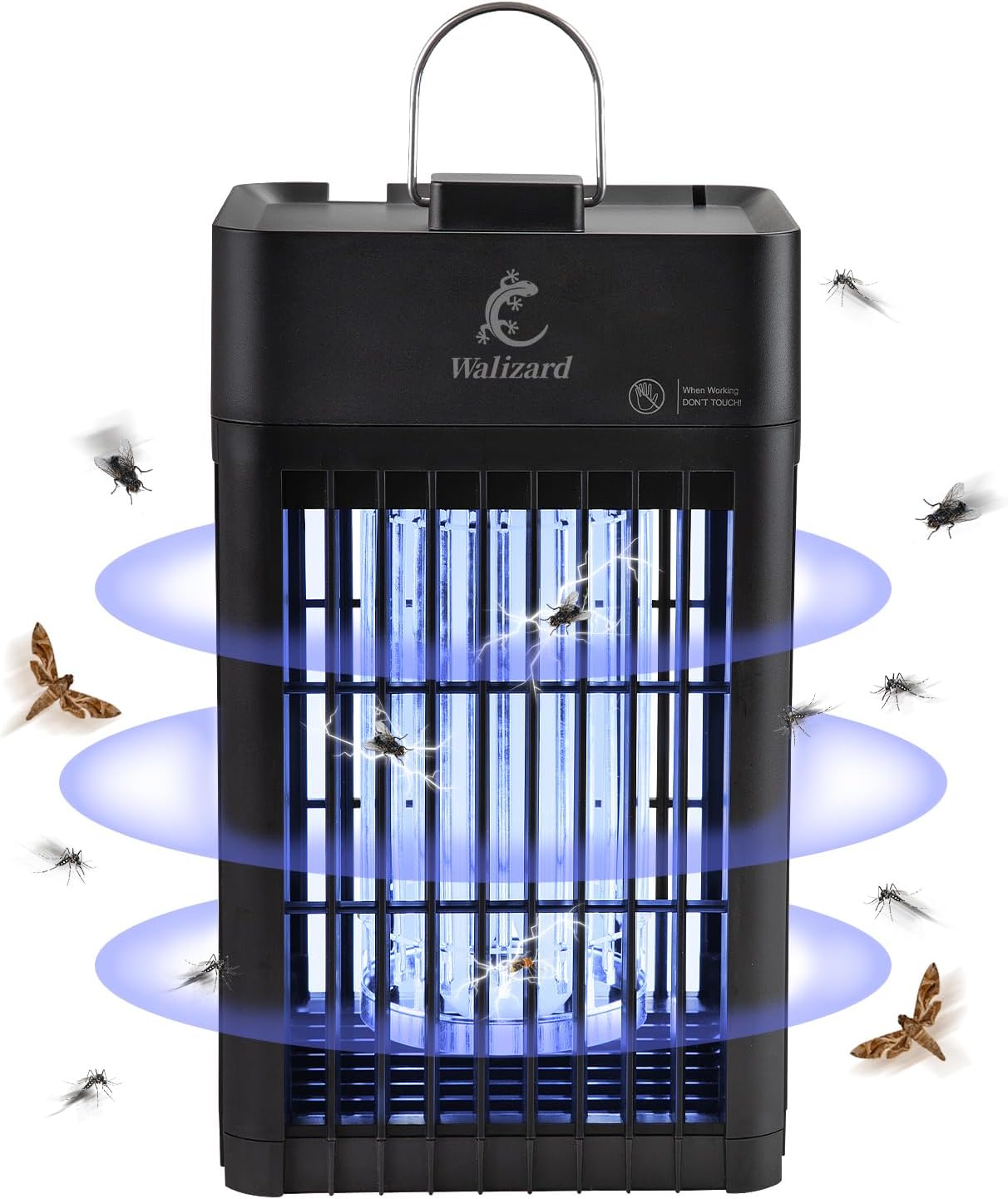 Electric Mosquito Bug Killer Lamp: 4200V Powerful Electric Bug Zapper Fly Killing Lamp 18W Insect Killer for Indoor and Garden