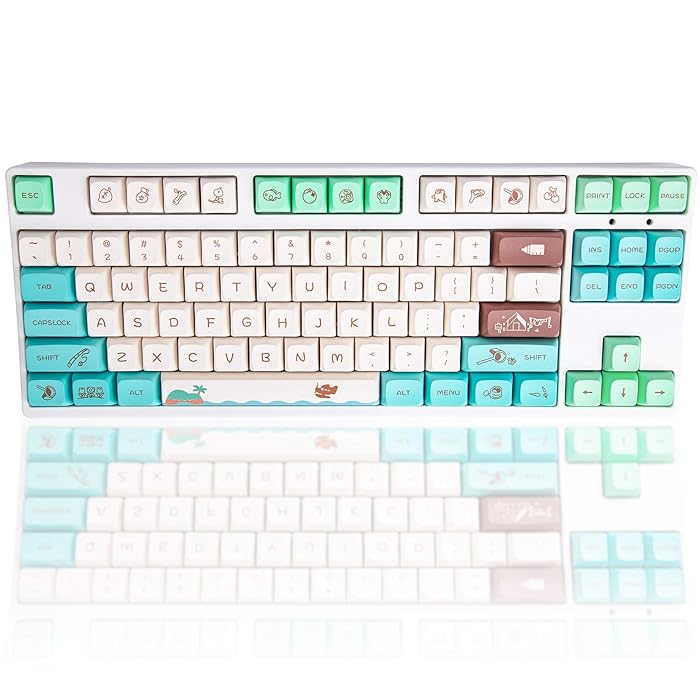 Buy 135 Keys Set XDA Profile Custom Keycaps PBT Dye Sublimation ANSI