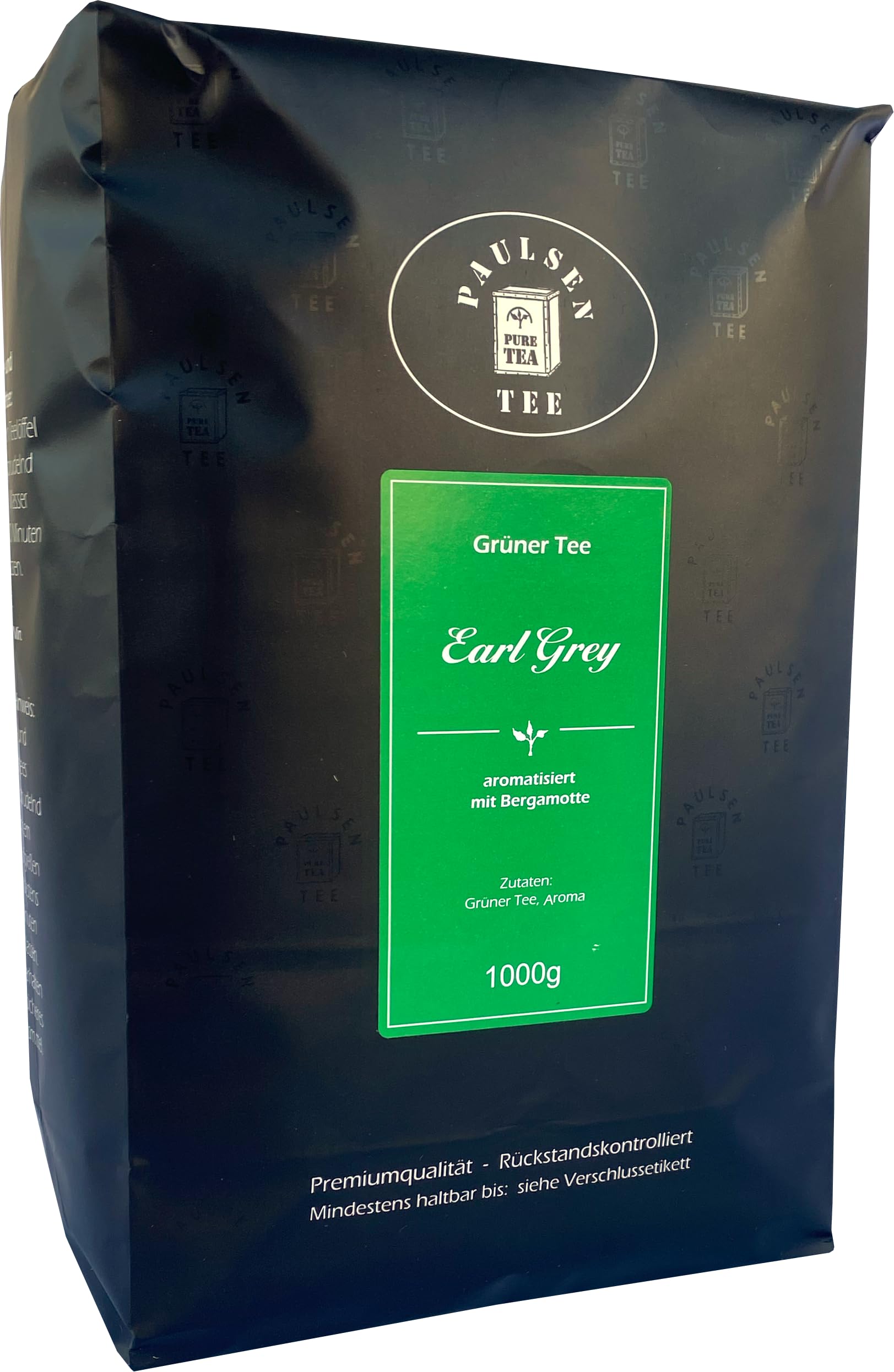 Paulsen - Earl Grey - grüner Tee - 1000g