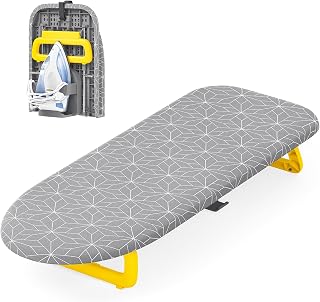 APEXCHASER mini Table top Ironing Board, Foldable Small Tabletop Iron Board