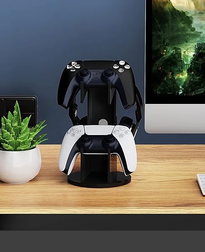 Miniatura 7 de MoKo Soporte universal para gamepad y soporte para auriculares soporte para controlador de juego 2 en 1 organizador de almacenamiento para PS5 PS4