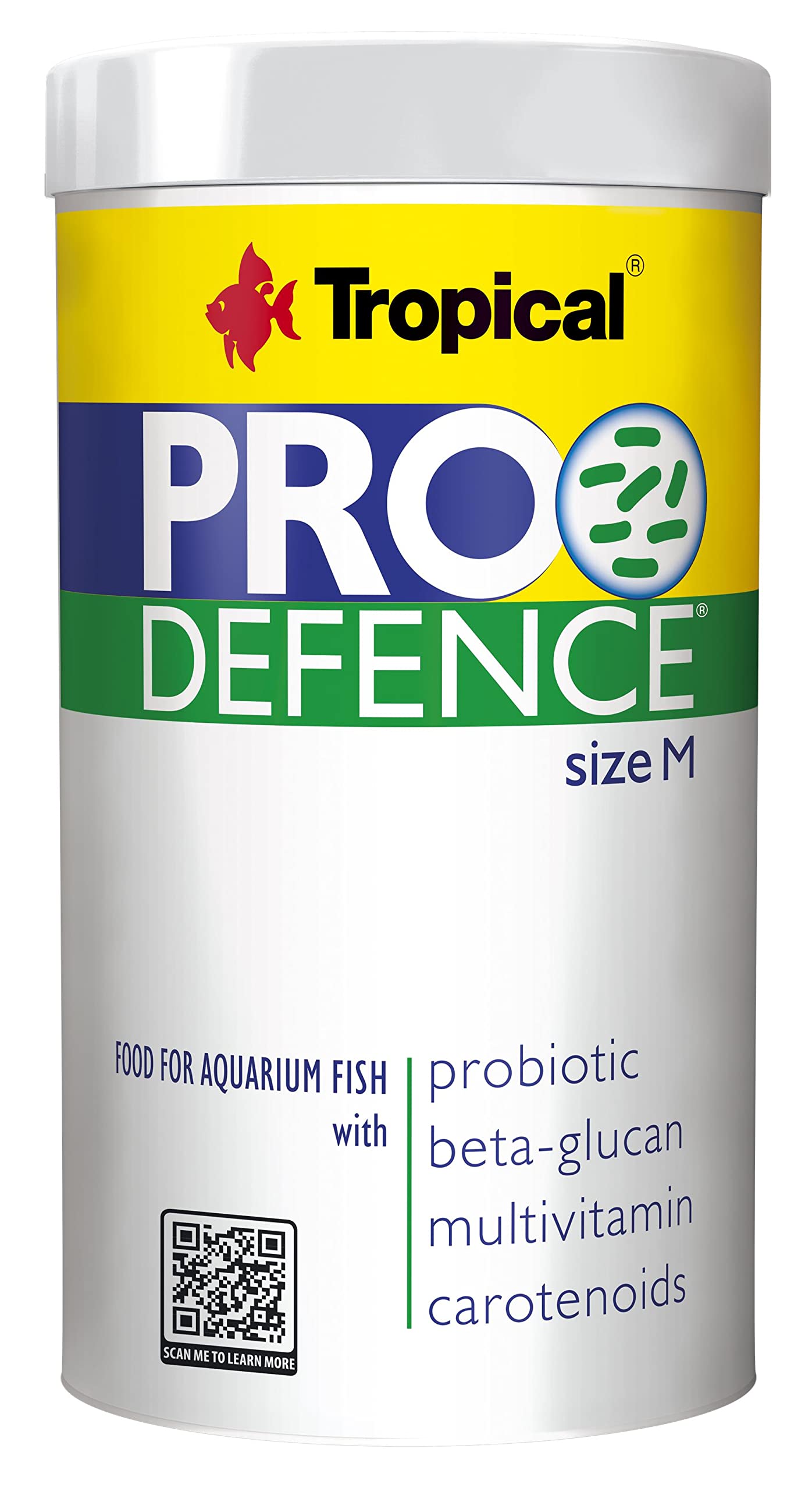 PRO Defence Size M (GRANULES) 250ml / 110g - Futter mit Probiotika für alle Aquarienfische
