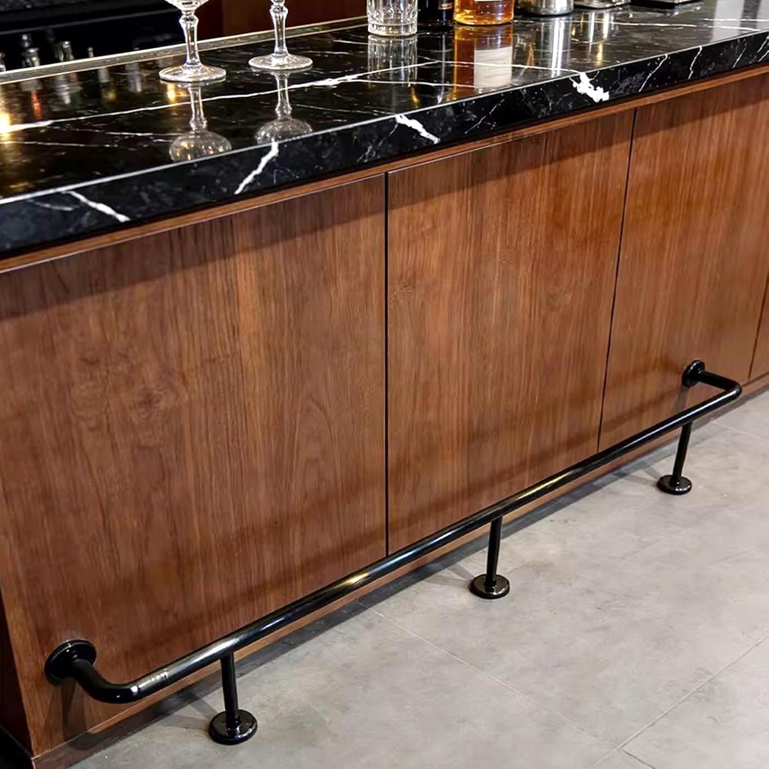 VUIKLCty Floor-standing Handrail Brackets, Suitable For Both Residential And Commercial(160cm/5.2ft)
