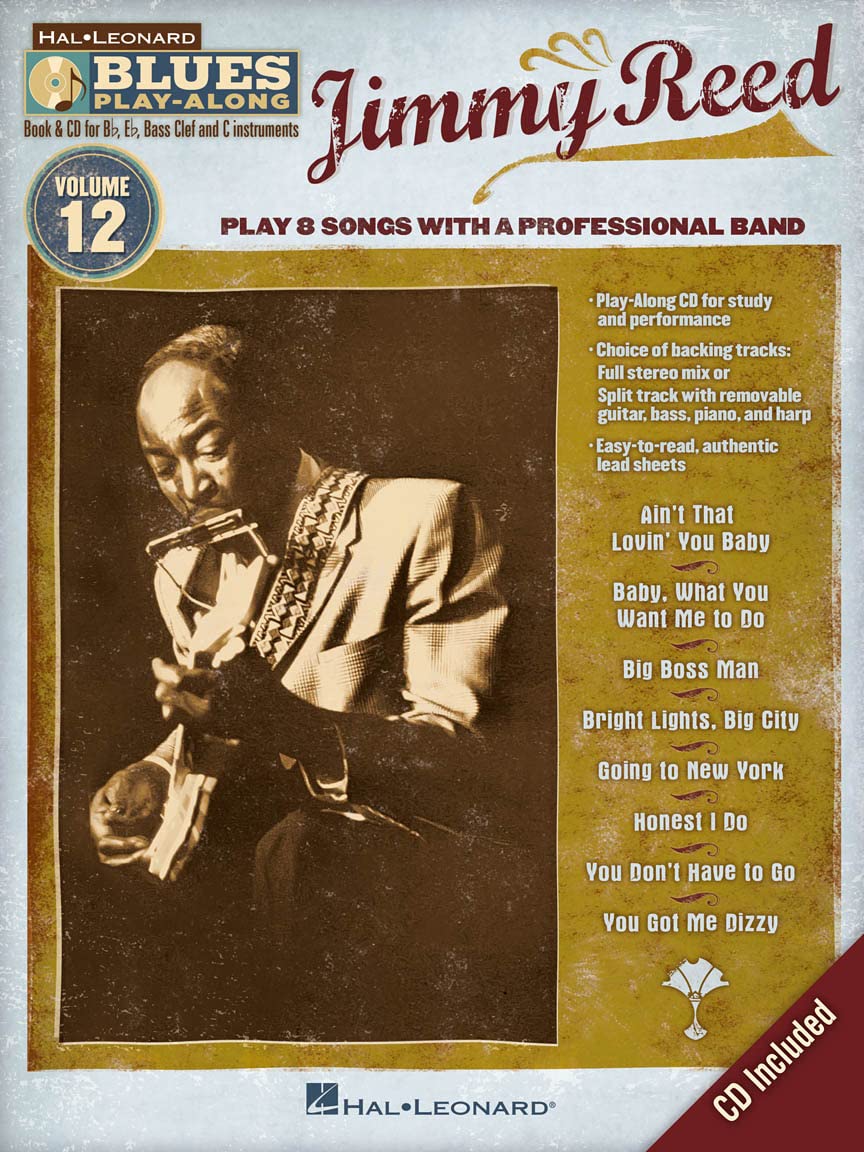 Jimmy Reed: Blues Play-Along Volume 12 (Hal Leonard Blues Play-Along, 12)