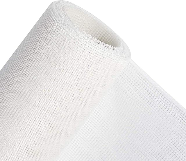 Bro Fly Mosquito Net Stops Fruit Flies, Durable Insect Mesh Screen Netting Roll for Window and Door, High Density DIY Mesh Screen Keep Bug, bee, Spider, and Winged Insect Out (White, 120cm x 250cm)