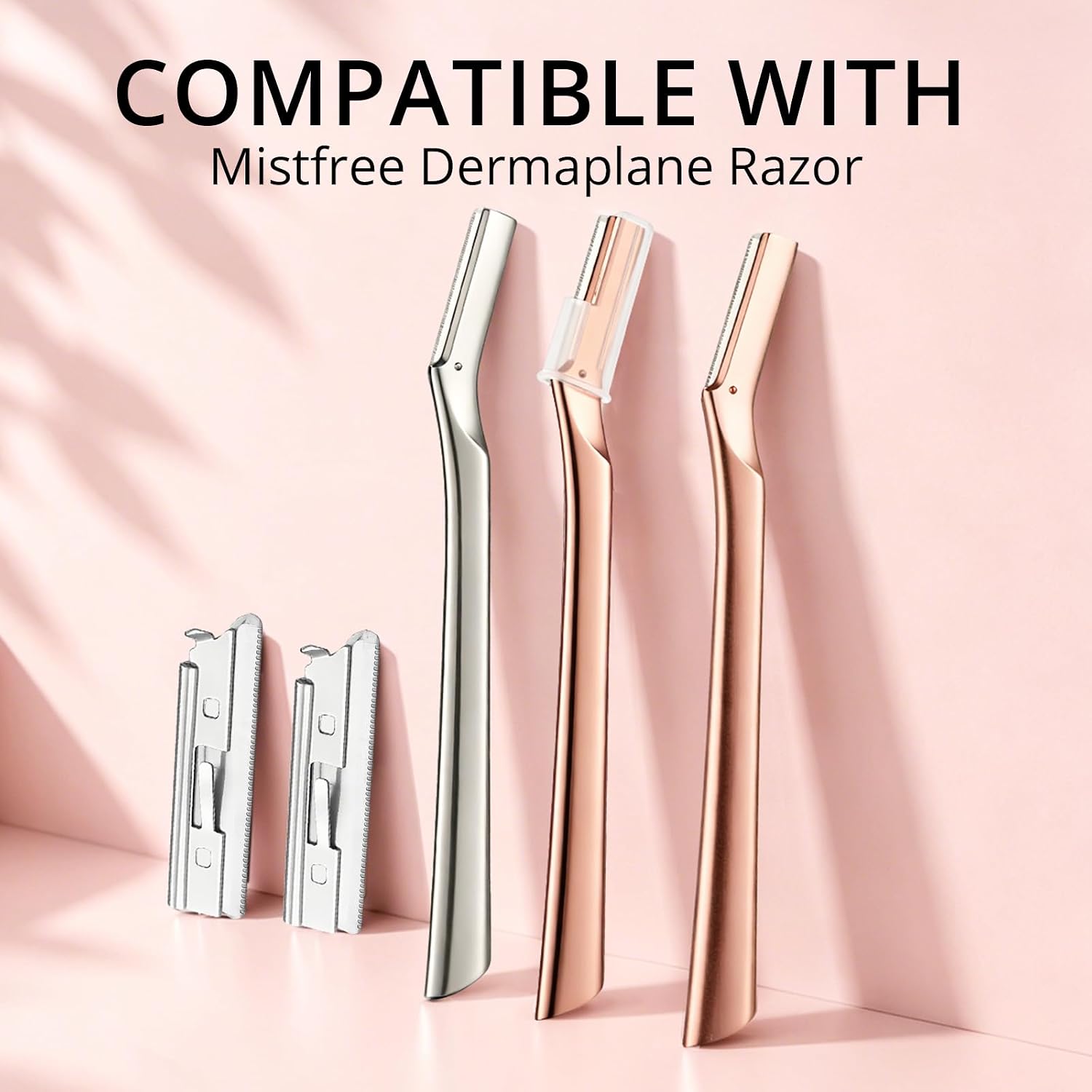 Dermaplane Refill Blades 20PCS, Facial Razor Replacement Blades image 3