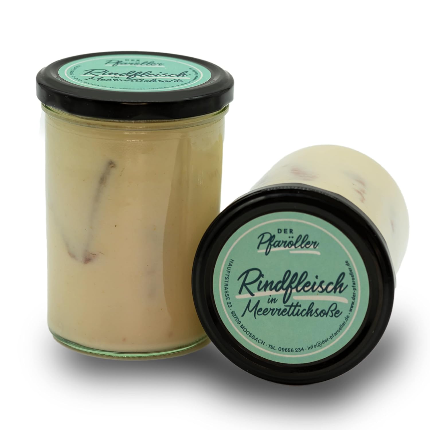 DER PFARÖLLER | Rindfleisch in Meerrettichsoße | 2 Gläser mit jeweils ... DER PFARÖLLER | Rindfleisch in Meerrettichsoße | 2 Gläser mit jeweils ...