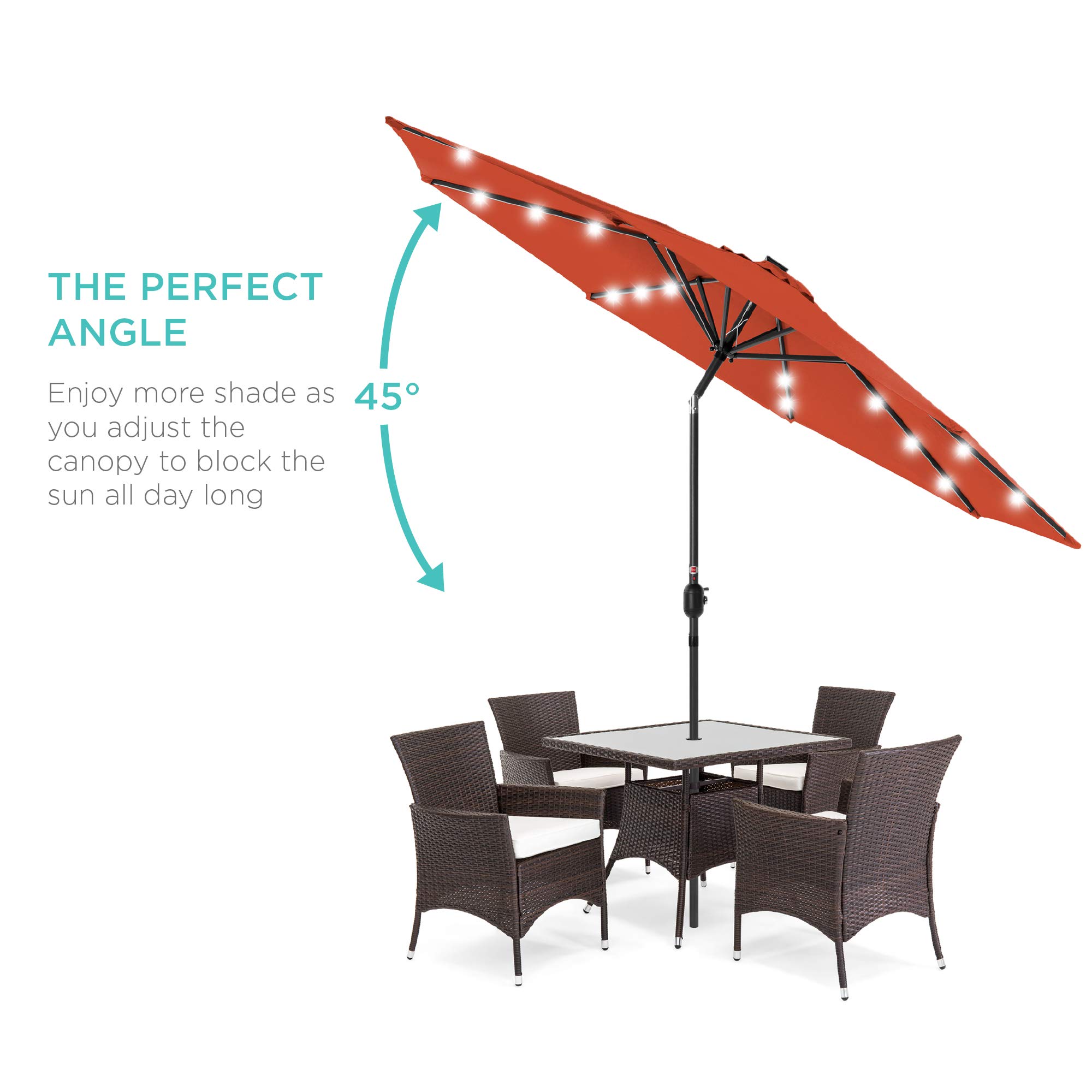 artistic cantilever patio umbrellas PURPLE LEAF 10 ft. Square Outdoor Patio Cantilever Umbrella Teak Finished  Offset 360 Rotation Umbrella in Gray PPL06MEB10GY