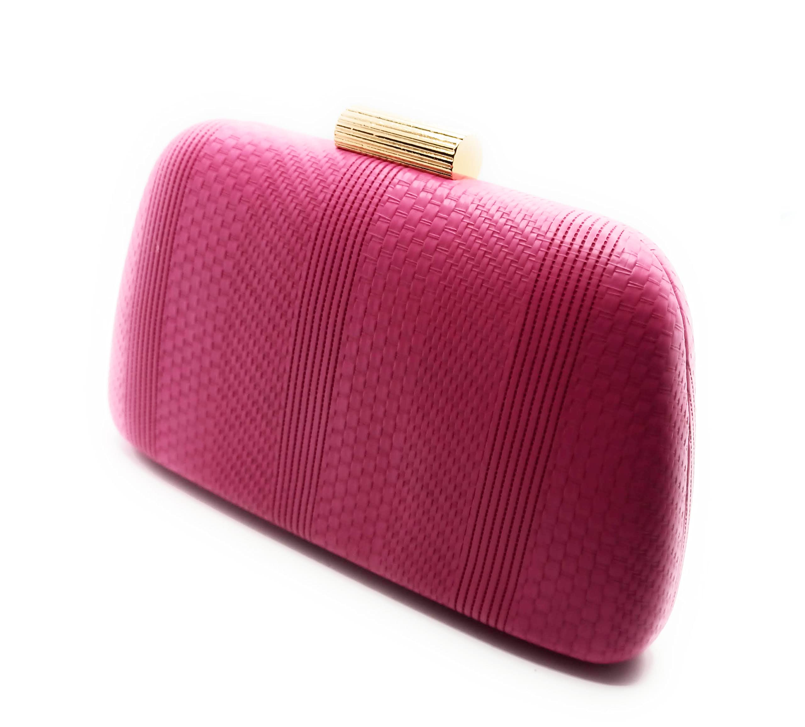 Borsa da festa donna Portafoglio a mano Borsa da festa donna Clutch con chiusura a bocchino e catena dorata a spalla