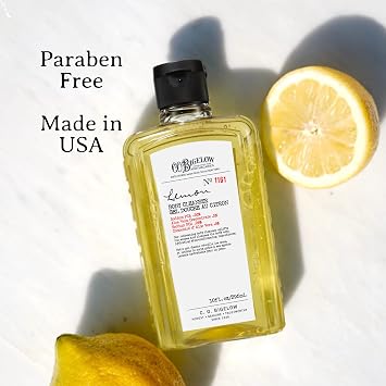 Lemon Body Care Pharmacy Bath Gift Set & Body Lotion 2 Pack