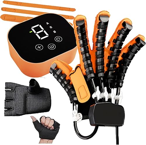 Miniatura 1 de Stroke Glove New Rehabilitation Robot Gloves, Upgrades Hand Stroke Recovery Equipment, for Left or Right Robotic Hand Trainer, Hemiplegia Finger