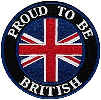 Vista 18 de Proud to Be English Parche bordado bandera de Inglaterra termo-en el escudo británico Reino Unido, Inglés