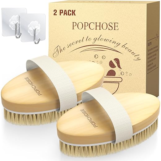 POPCHOSE Body Brush - Exfoliation & Cellulite 50ml