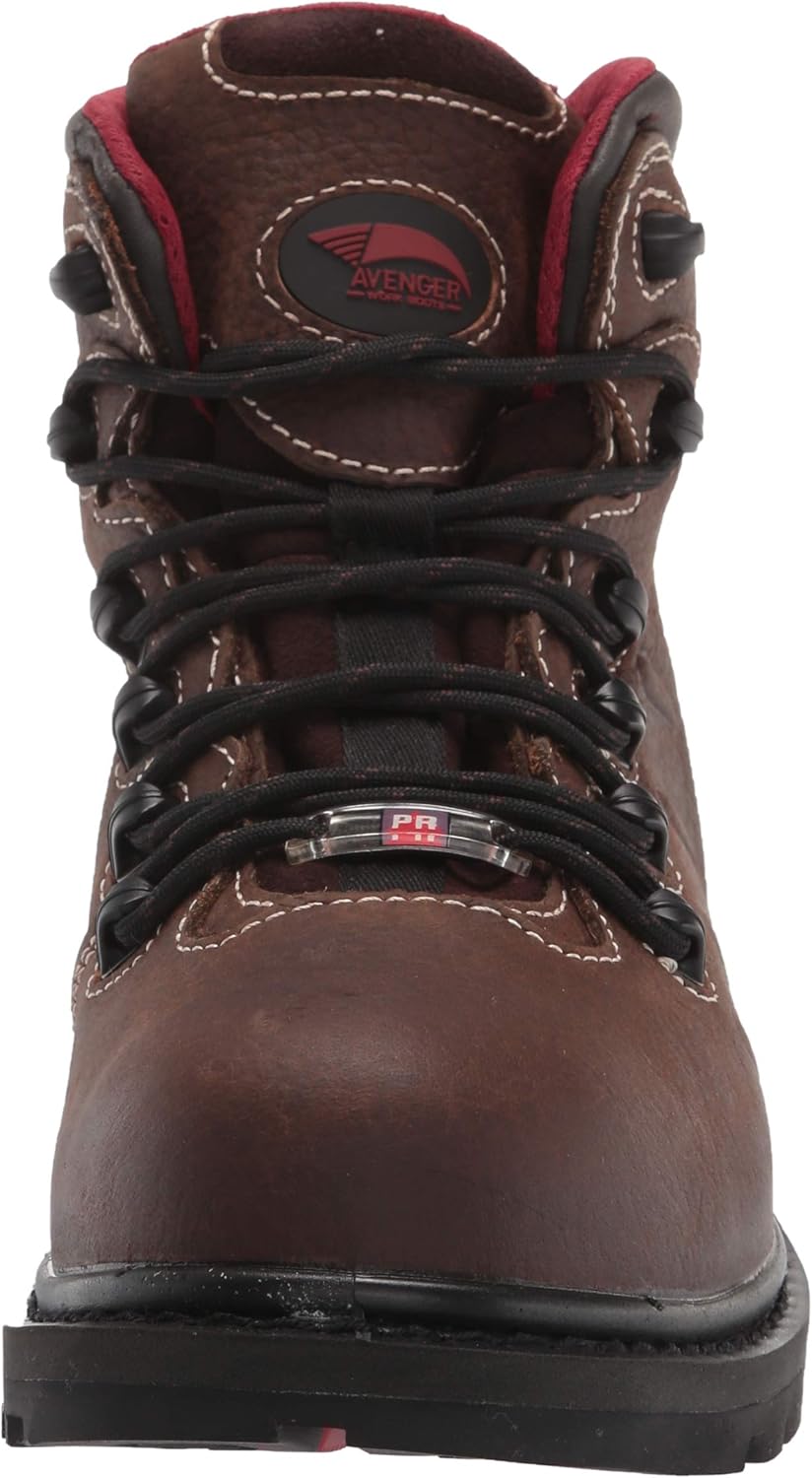 FSI FOOTWEAR SPECIALTIES INTERNATIONAL mens 6" Leather Carbon Comp Toe Waterproof Eh Slip Resistant Boot - Image 2