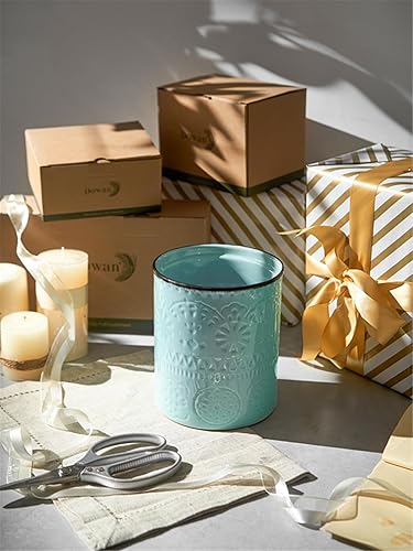 Vista 7 de DOWAN 7.2" Soporte para utensilios de cocina de 7.2 pulgadas, soporte extra grande para utensilios de cocina de estilo granja para encimera, Azul