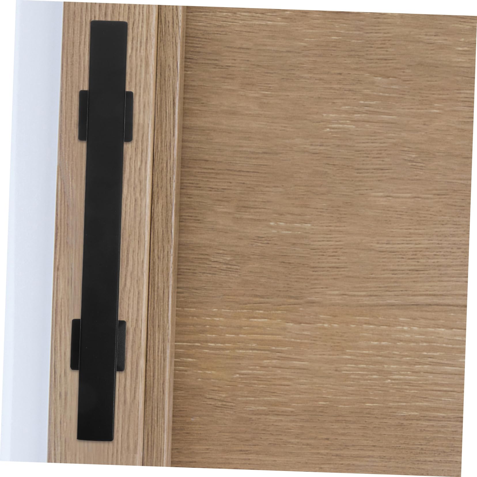 Maniglia Carbonio Fienile Scorrevole Porta per Acciaio in Nero | Set da 1 Pezzo, Robusta e Multifunzione, per Cancelli in Legno Massello e Porte Fienile, Stile Moderno