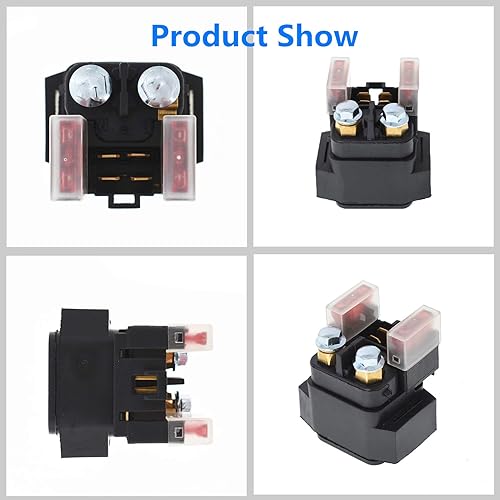 Miniatura 3 de labwork Reemplazo del arrancador del motor solenoide de relé para Yamaha Rhino 660 YXR660 Reemplazo para 5KM-81890-00-00