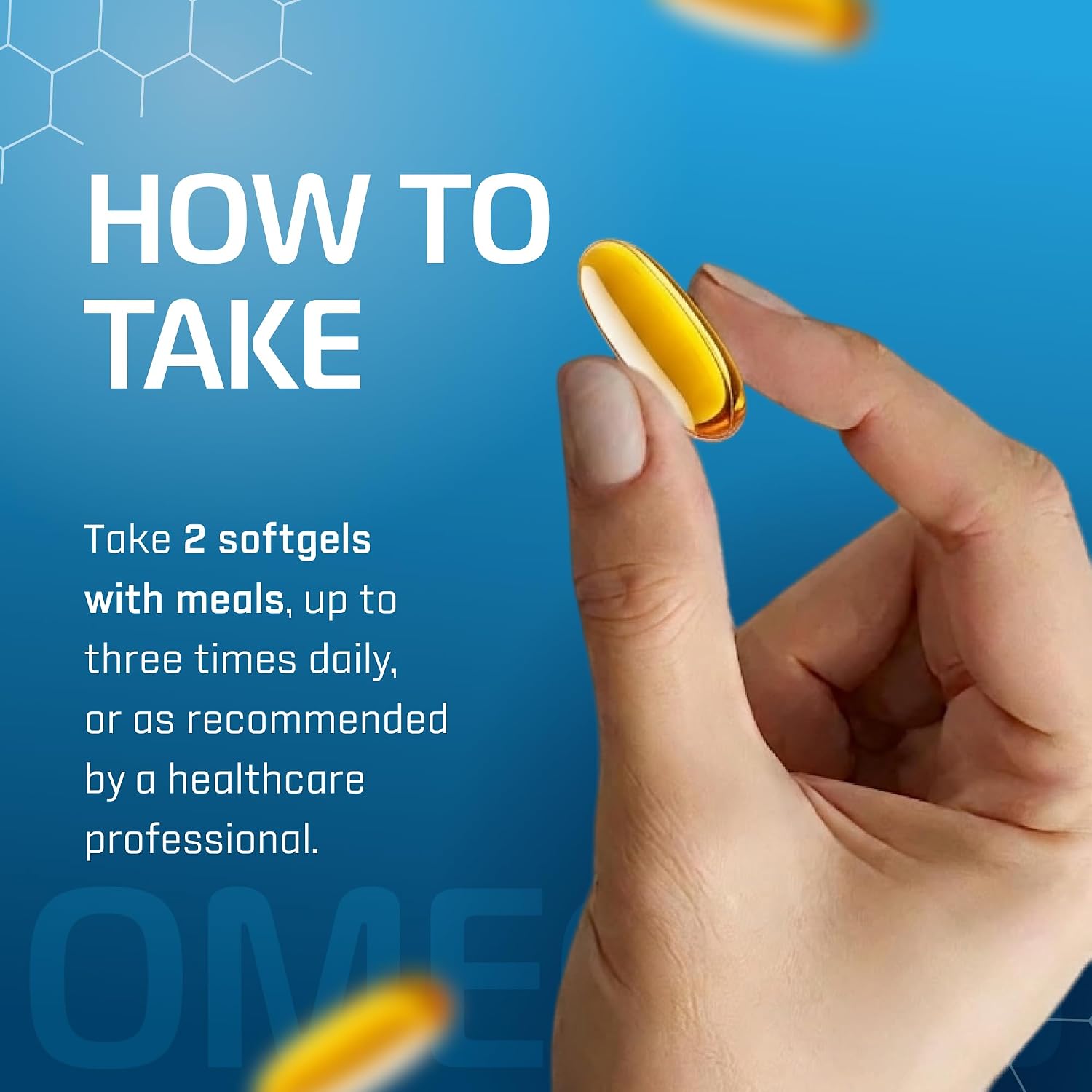 Omega 3 (TG) 1000 mg - 180 Softgels High Strength Fish Oil in Triglyceride Form, Premium EPA/DHA, Non-GMO, Support Lipid Metabolism, Enhance Brain and Nervous System, Cardiovascular Support