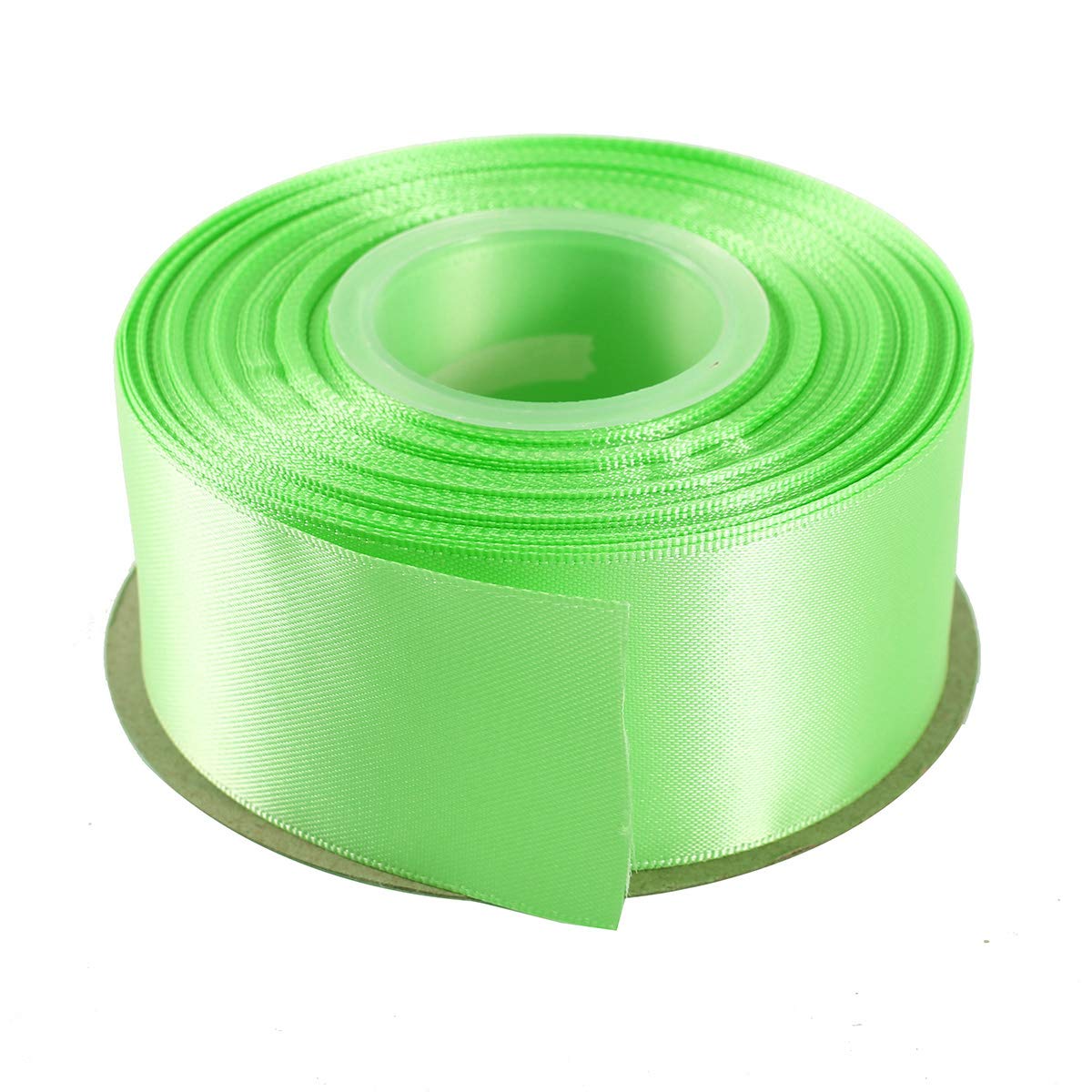 ITIsparkle 11/2" Inch Double Faced Satin Ribbon 25 Yards-Roll Set for Gift Wrapping Party Favor Hair Braids Hair Bow Baby Shower Decoration Floral Arrangement Craft Supplies, Mint Ribbon