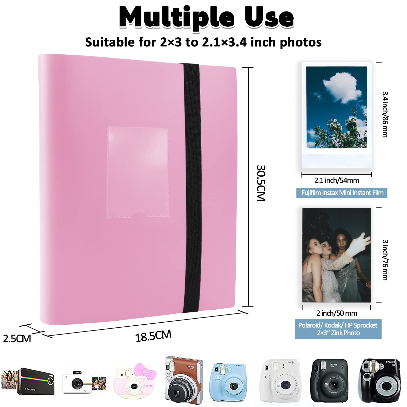 FORETOY Photo Album with 432+1 Pockets for 3" Film - Image 2