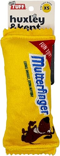 Miniatura 41 de Huxley & Kent Juguete Divertido de Halloween para Perros con Chirriador – Juguetes Chirriantes Power Plush para Perros Pequeños – Animal de Peluche