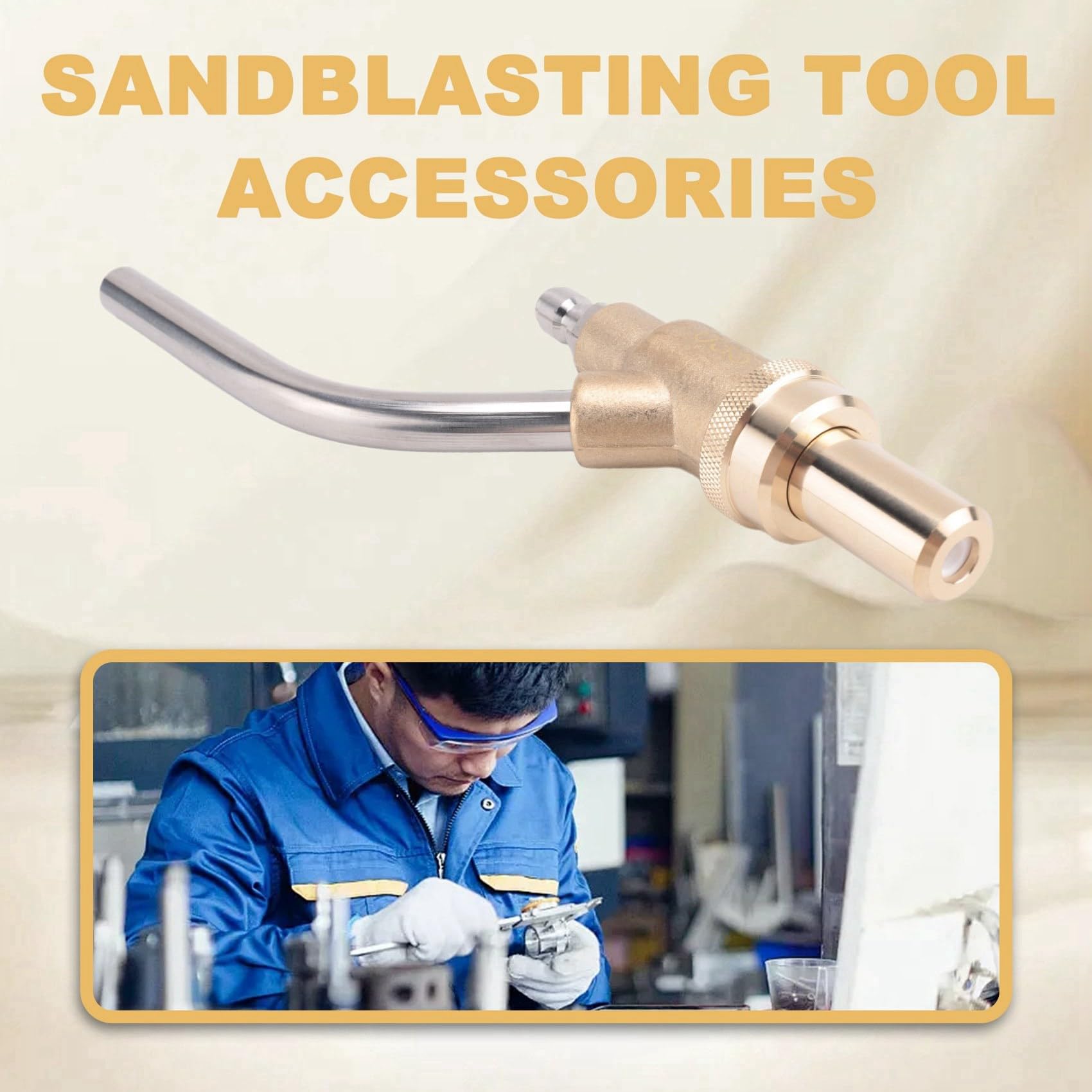 Ugello per Sabbiatura Industriale, Accessori per Sabbiatura Un Accessori-2Pz