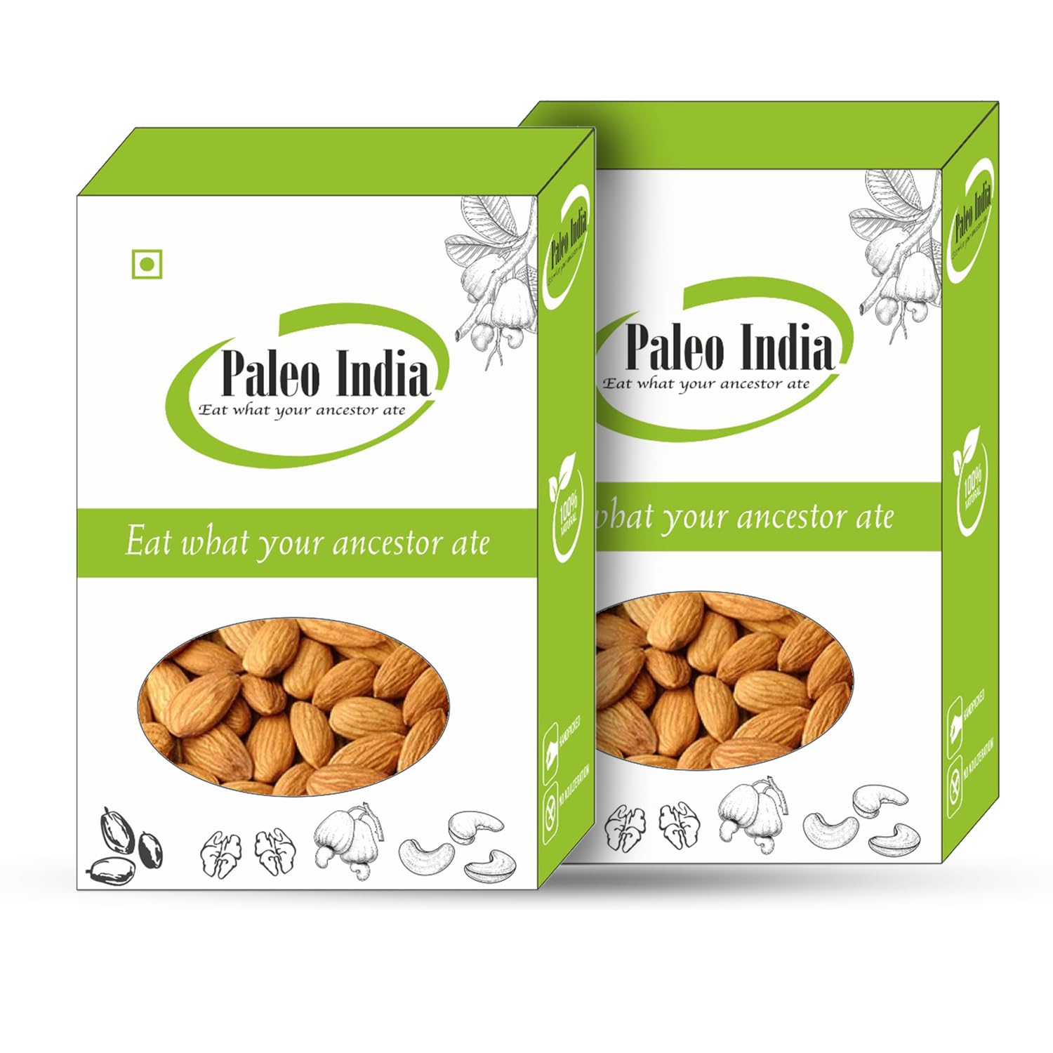 Paleo India 1kg Premium Jumbo Almonds| Badi Badam Giri | Healthy Snacks| Dry Fruits and Nuts | Boost Immunity| Almond Giri| California Almond Kernels (B09XMZRK4Z) Amazon Price History, Amazon Price Tracker