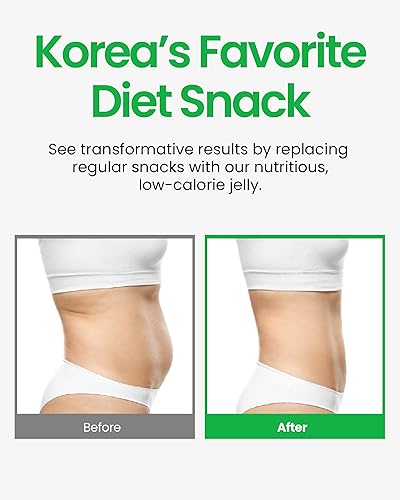 Miniatura 4 de Jadamsun Body Loves Konjac Jelly manzana 20 unidades - Batido de fruta saludable coreano bajo en calorías Snack asiático sin azúcar para dieta