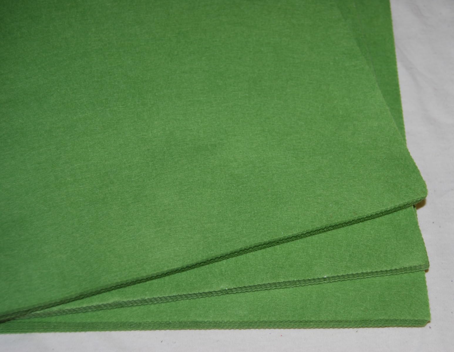 celloexpress Felt Sheets for Crafting and Soft Toy Making 100% Acrylic Craft Felt 9" Squares (SPRING GREEN - SELF ADHESIVE, 20 Sheets) — image 1