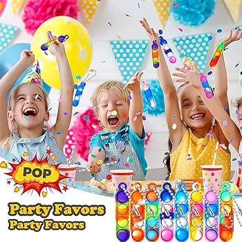 Steemjoey 12PCS Mini Dinosaur Pop Bubble Fidget Toy Sensory Toys, Relieve Anxiety Stress