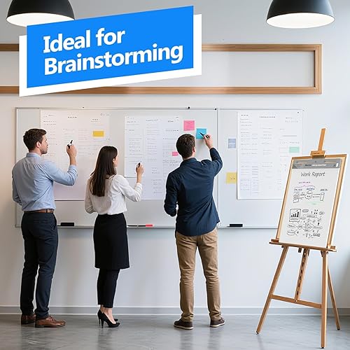 Miniatura 7 de Nortix Papel de cartulina, almohadillas adhesivas de caballete, papel de gráfico para profesores, súper adhesivo y resistente a las manchas, papel