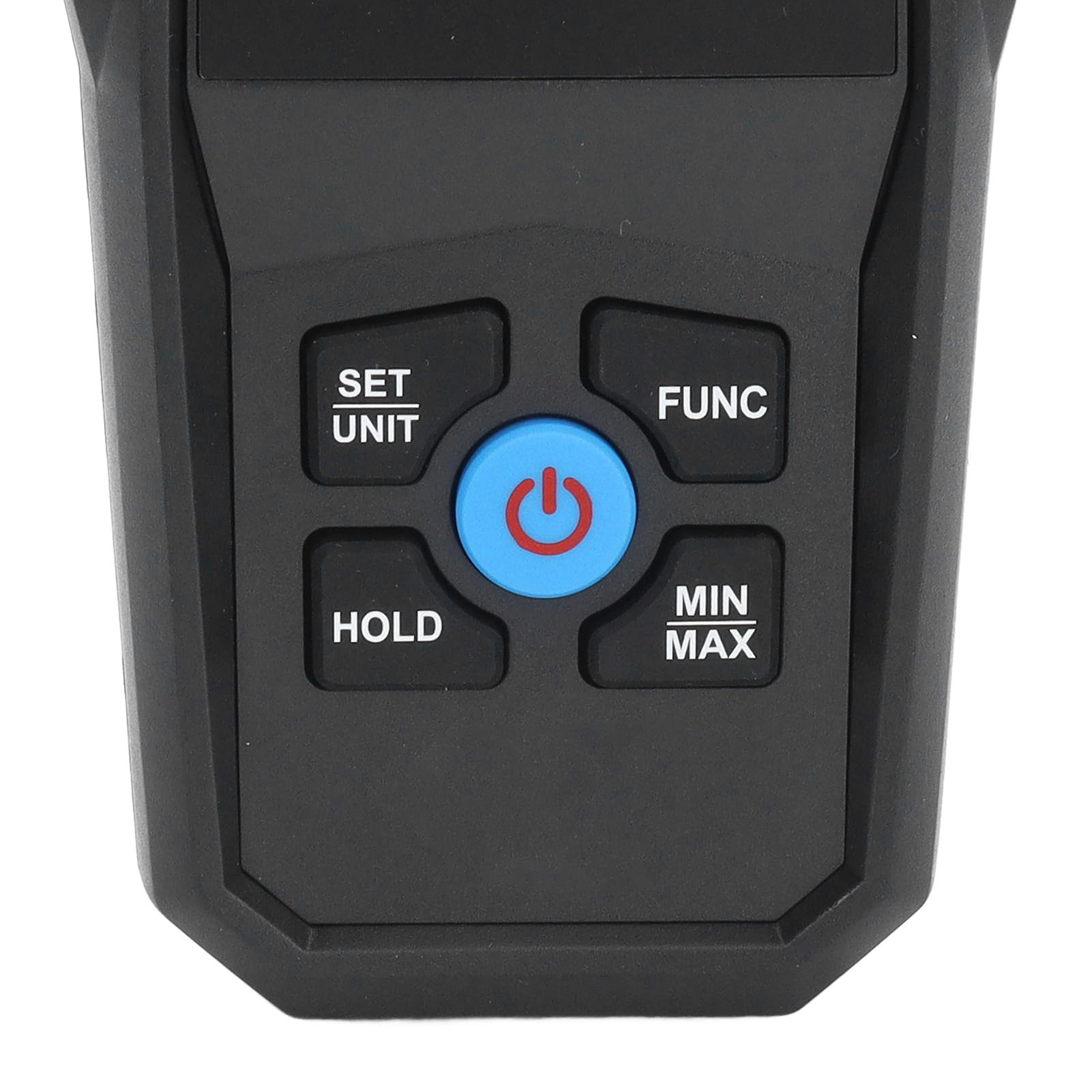 Schimer Präzisions-Windgeschwindigkeitsmesser, Digitales Anemometer mit Hintergrundbeleuchtetem LCD-Display Zur Messung von Luftfeuchtigkeit und Temperatur, Ideal für die Ventilatorenherstellung und