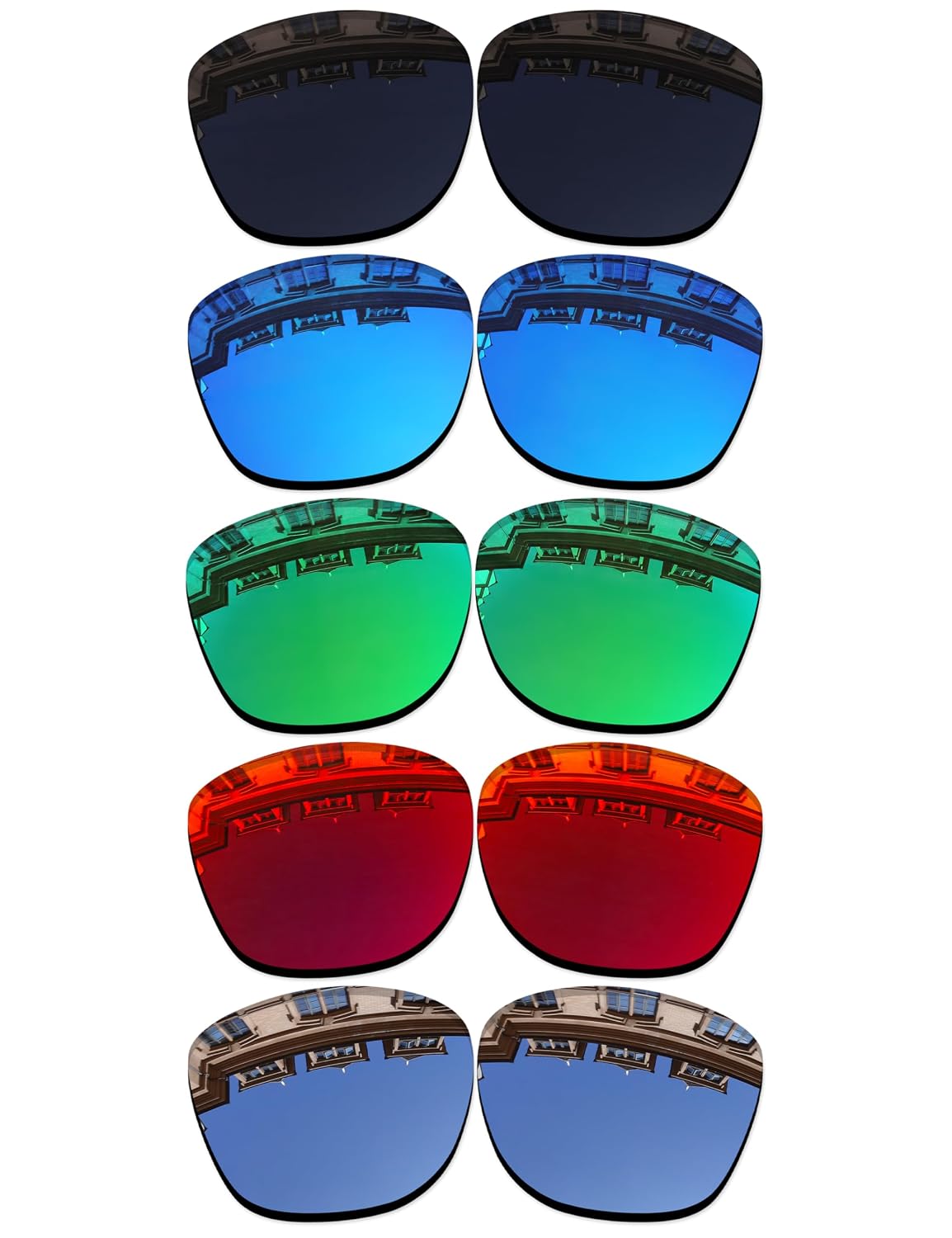 Vonxyz Set of 5 Lenses Replacement for Bose Soprano Sunglass Combo Pack